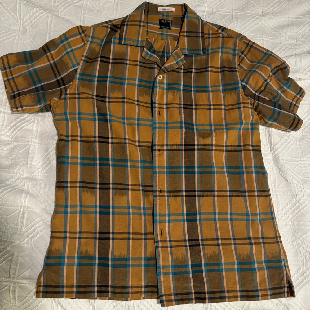 Todd Snyder camp collar short sleeve